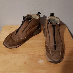 ARIAT WOMEN'S ZIP TOP COPPER HIKING BOOTS 7.5B